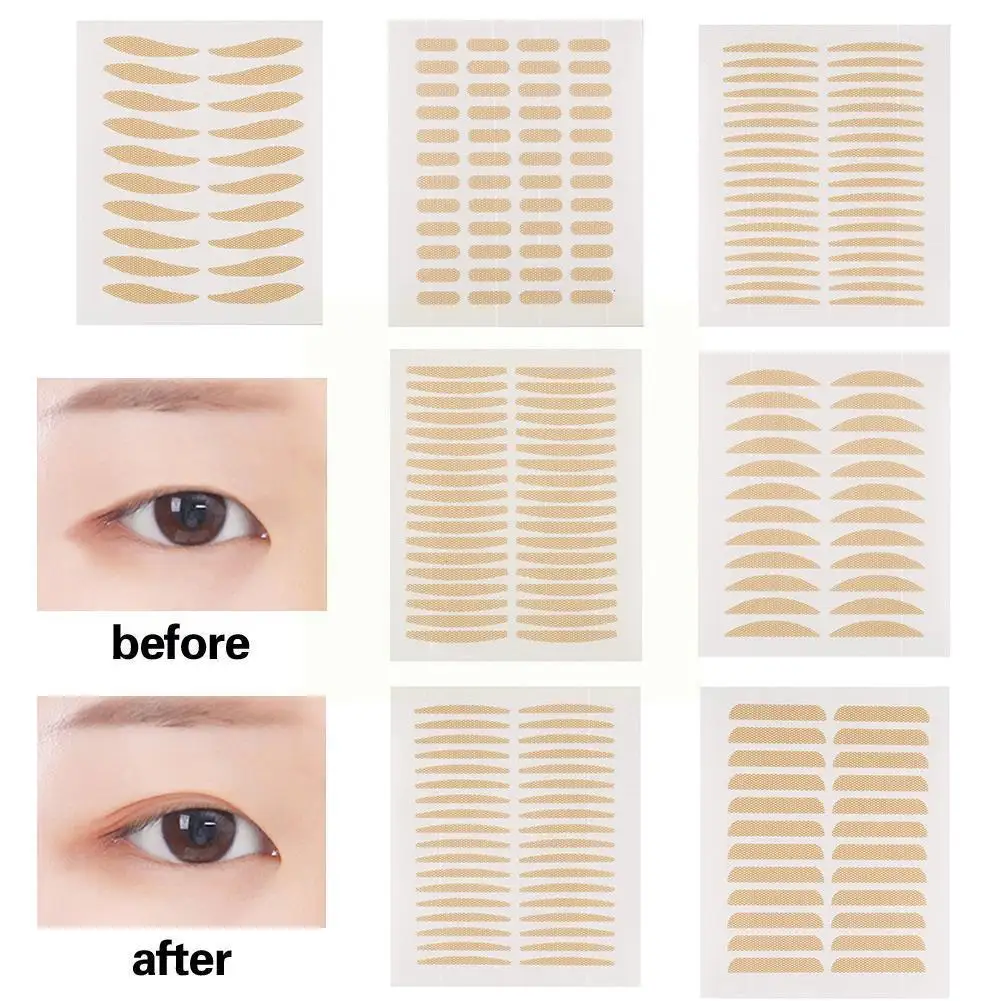 

5PCS Invisible Eyelid Sticker Lace Eye Lift Strips Tools Double Eyelid Tape Eye Stickers Adhesive Tape T8W3