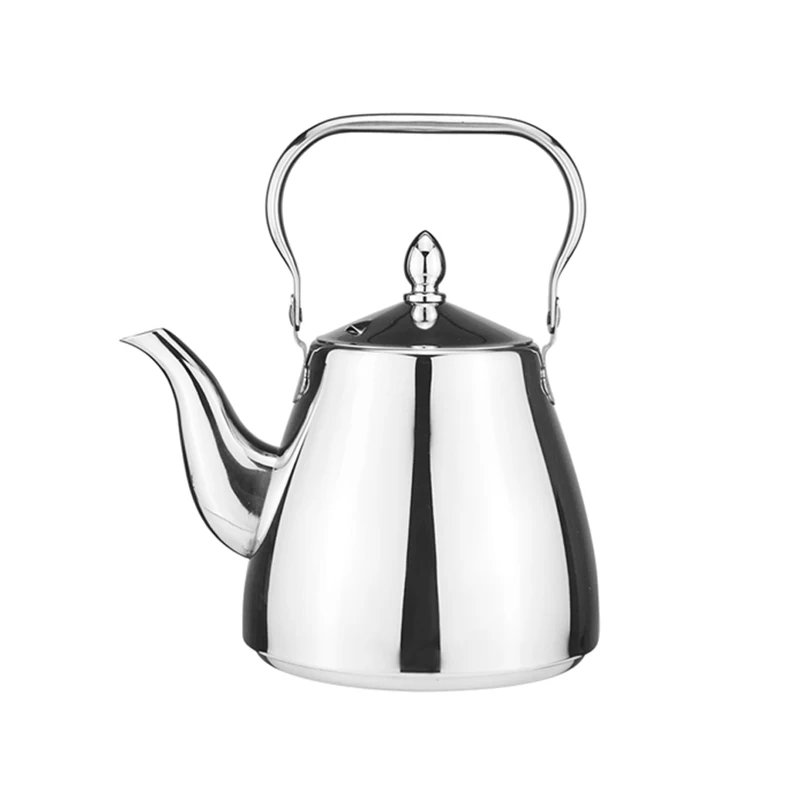 

1.2L Kettle Stainless Steel Heat-resistant Teapot Coffee Induction Cooker Portable Travel Water Pot Suitable Chaleira Cookware