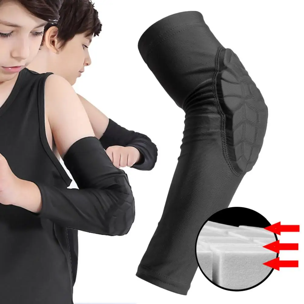 1 шт. детские спортивные локоть для мальчиков Футбол Баскетбол анти осень локтя