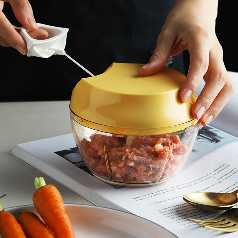 Многофункциональная ручная овощерезка бытовая кухонная мясорубка с ручным