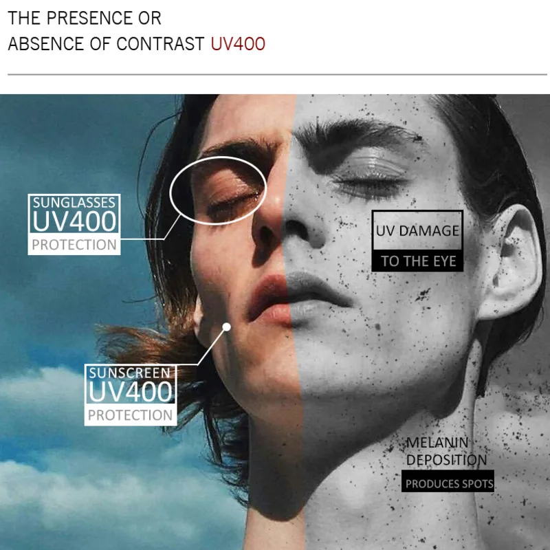 BEYONDSTAR 2019 прямоугольные поляризованные солнцезащитные очки мужские серебряные