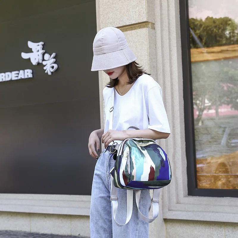 Многофункциональный рюкзак для девушек с подвеской медведь Молодежный ранец