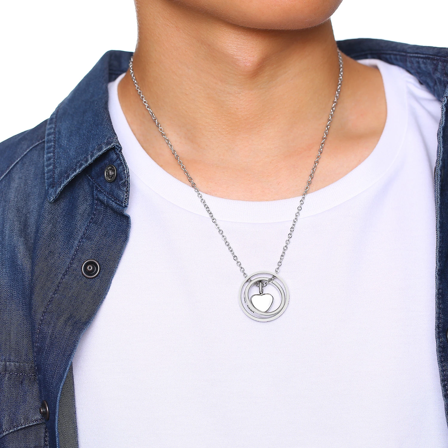 Vnox мужское женское ожерелье с кремационной урной ювелирной гравировкой