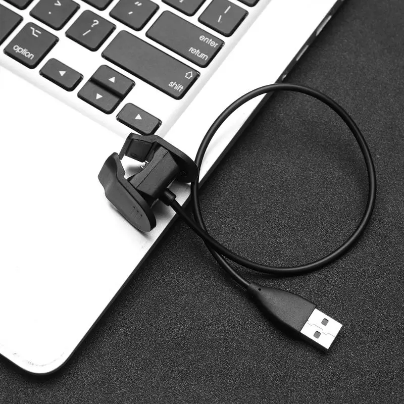 Зарядное устройство Wirstband 30 см/100 см для Mi Band 4 разборка 2 контакта 3 мм кабель с