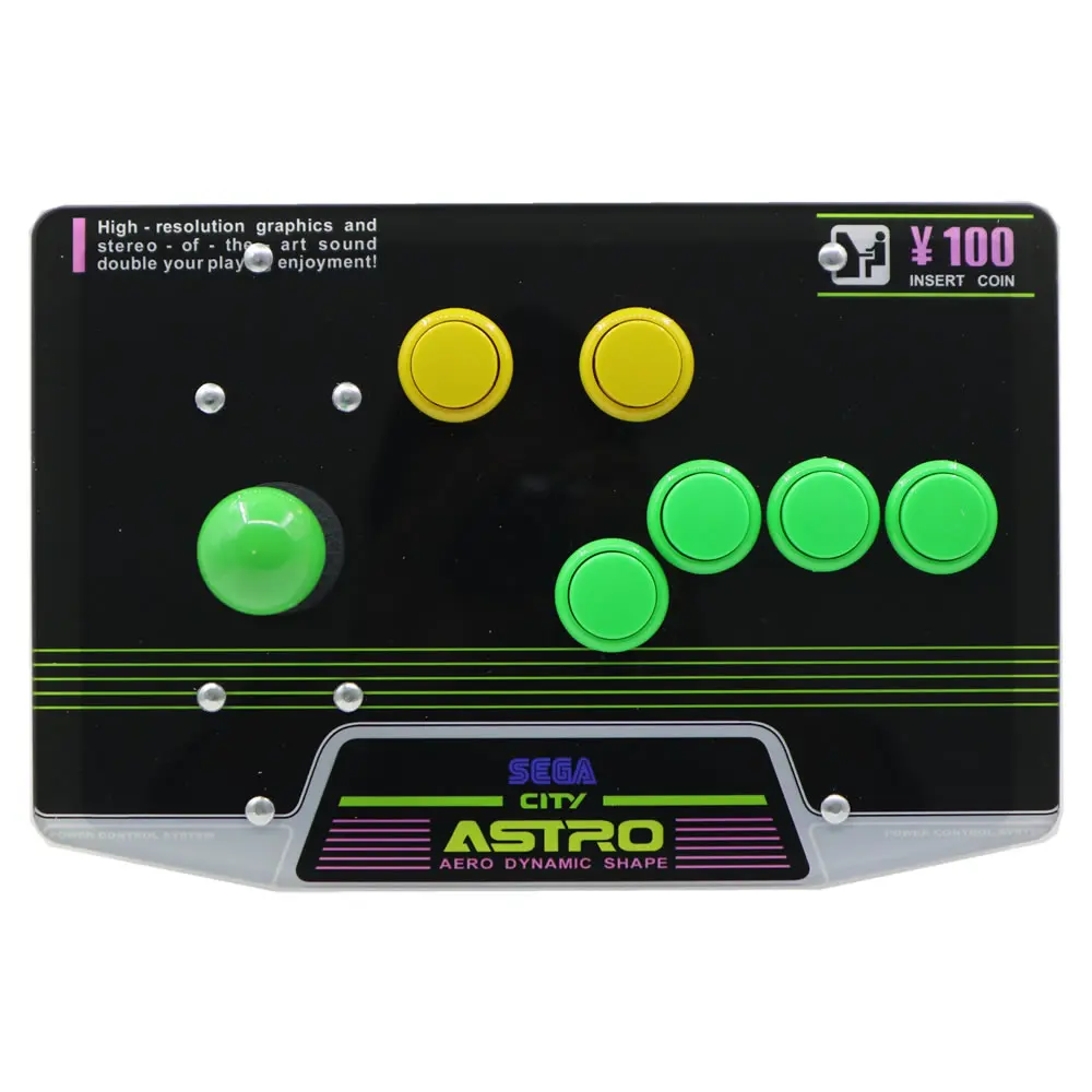 RAC-J200S 6 Buttons 15Pin Arcade Joystick Controller For SNK Neo Geo AES MVS CD SEGA Astro City Mini |