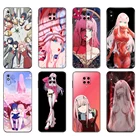 Черный чехол из ТПУ для Xiaomi Redmi 7A, 8, 8A, 9, 9A, чехол для Redmi Note 8T, Note 8 Pro, Note 9, 9S, 9 Pro, Zero, Two, dear in the FranXX, аниме