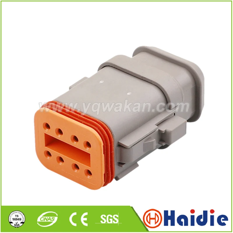 

2sets 8pin auto wiring harness plug cable electric plug connector DT06-08SA-E008