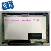 14 0 for lenovo thinkpad t440s fhd uhd monitor touch digitizer panel frame bezel led lcd screen cover assembly display