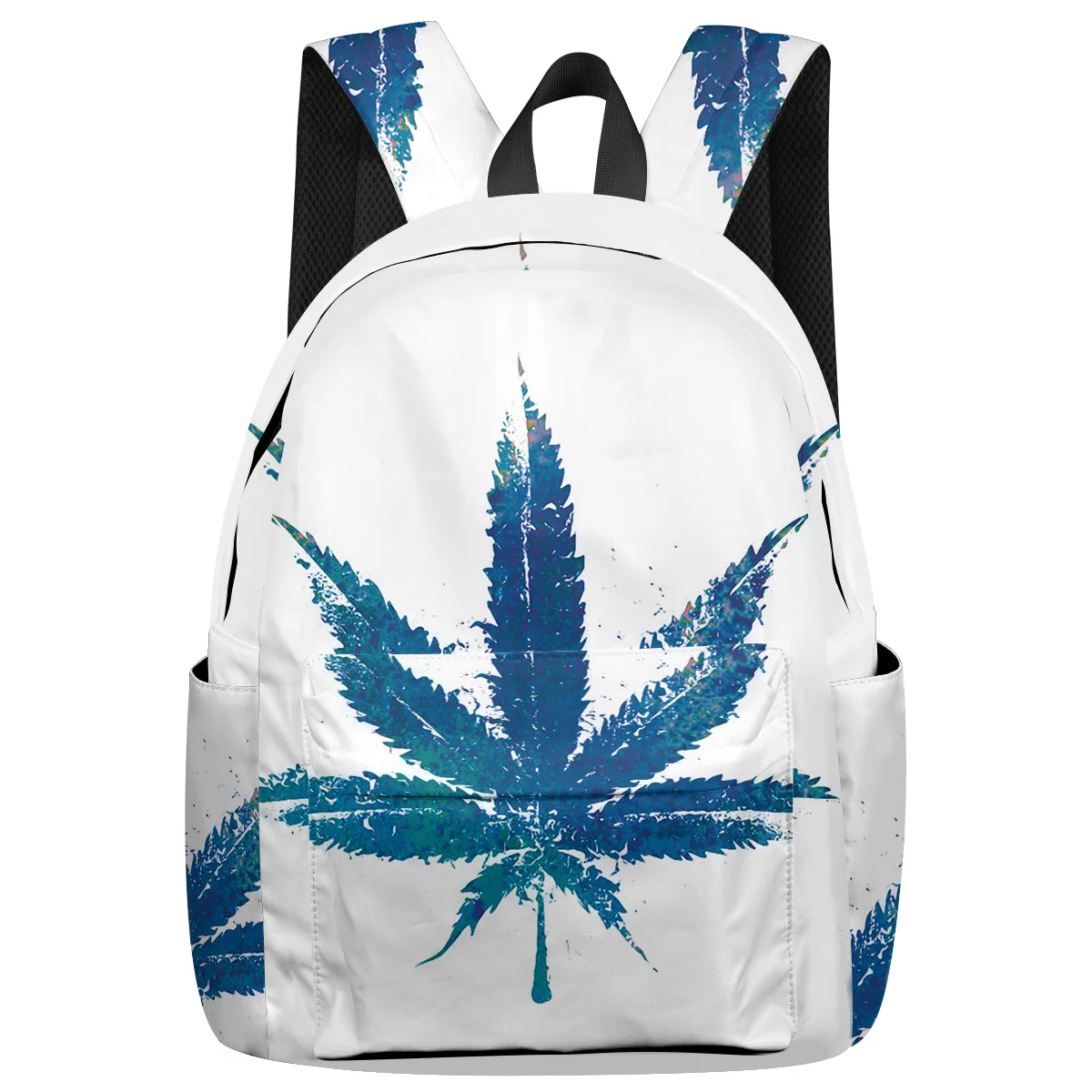 Абстрактные листья акварели рюкзак интерьер брелок держатель Роскошный дуговой