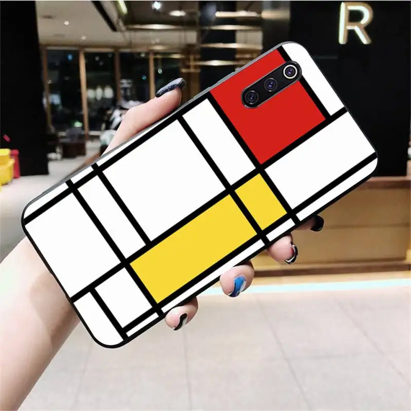 Чехол-накладка для Xiaomi Mi10 10Pro 10 lite Mi9 9SE 8SE Pocophone F1 Mi8 Lite силиконовый с абстрактным