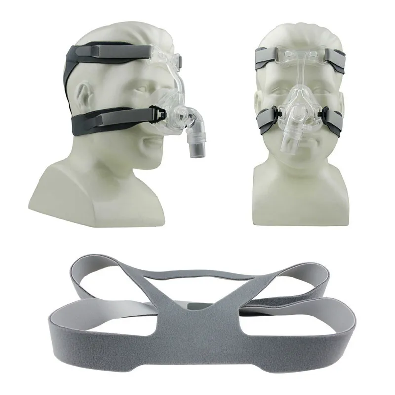 Горячая Распродажа головной убор заменяет CPAP для упругих волокнистых головных уборов универсальный размер для всех носовых и лицевых носовых подушек