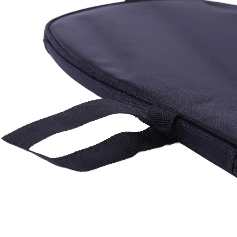 

Table Tennis Racket Case Portable Rectangular Oxford Cloth Waterproof Dust-proof Zipper Steel Ring Ping Pong Bat Storage Bag
