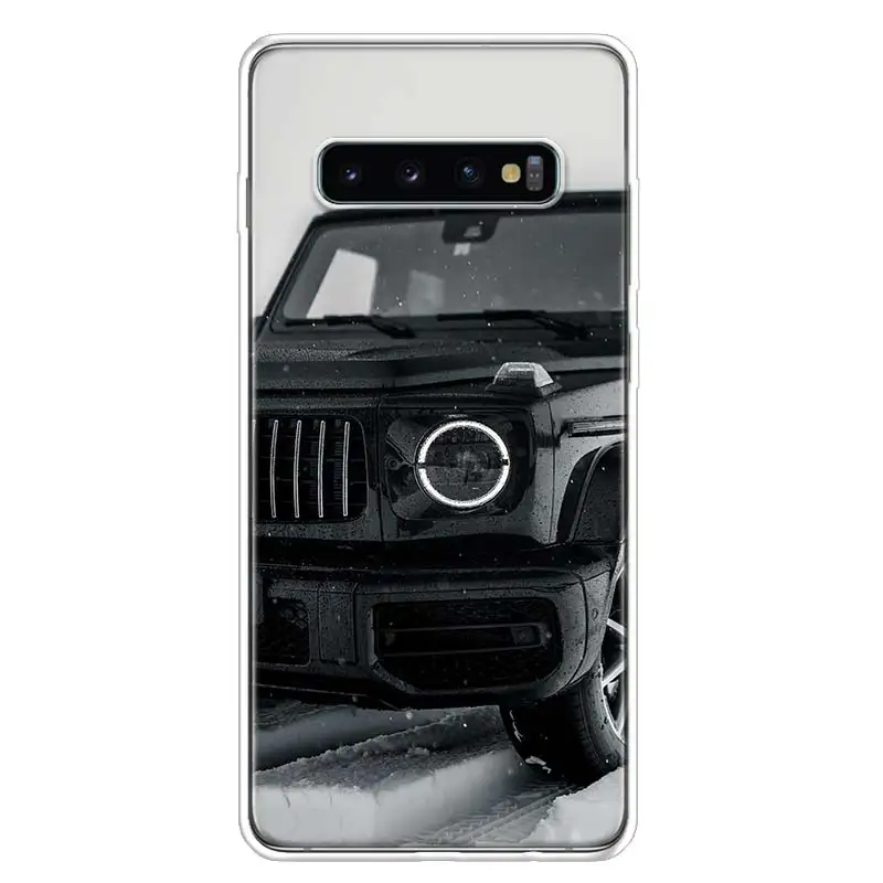 Black Sport Cars Male Men G63 Phone Case For Samsung Galaxy S10 Plus S20 FE S21 S22 S23 Ultra S10E S9 S8 + S6 S7 Edge Lite Shell images - 6