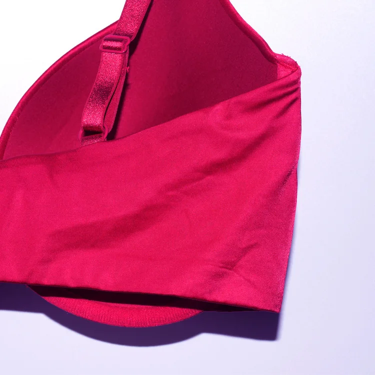 Сексуальный бюстгальтер с большой чашкой и застежкой спереди бесшовный на