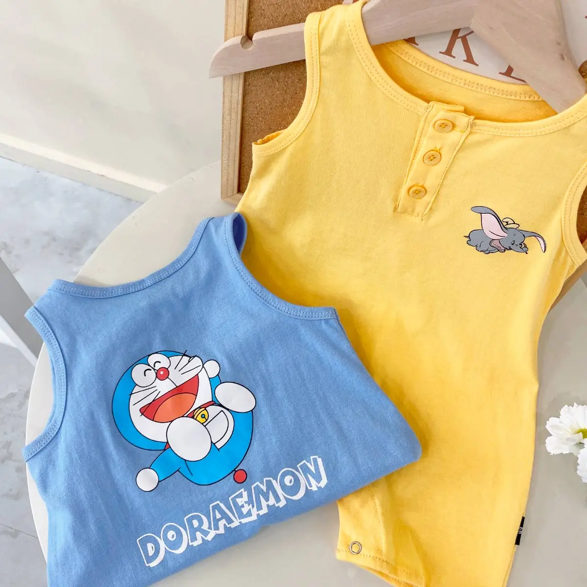 

Sleeveless One Piece Rompers for Babies Cute Infants Clothing for Newborns Summer Cotton Tracksuits Boys Babe Clothes Jumpsuit