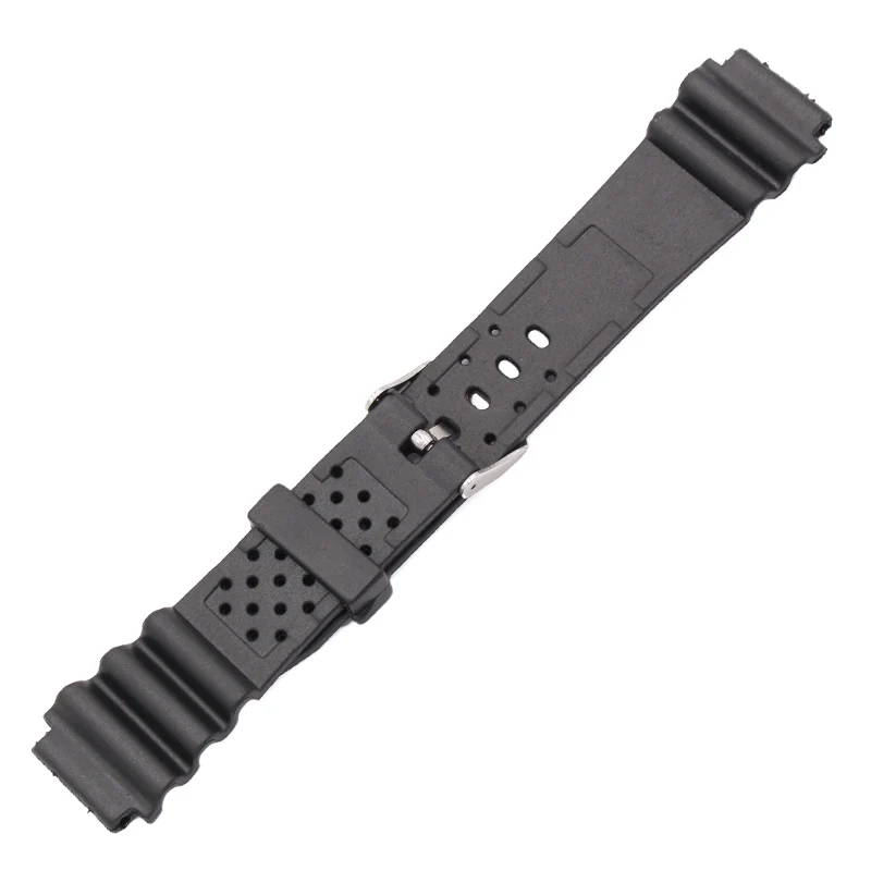 18mm 20mm 22mm Watchbands Silicone Rubber Watch Band For Casio Replace Electronic Wrist Watch Band Watch Sports Straps