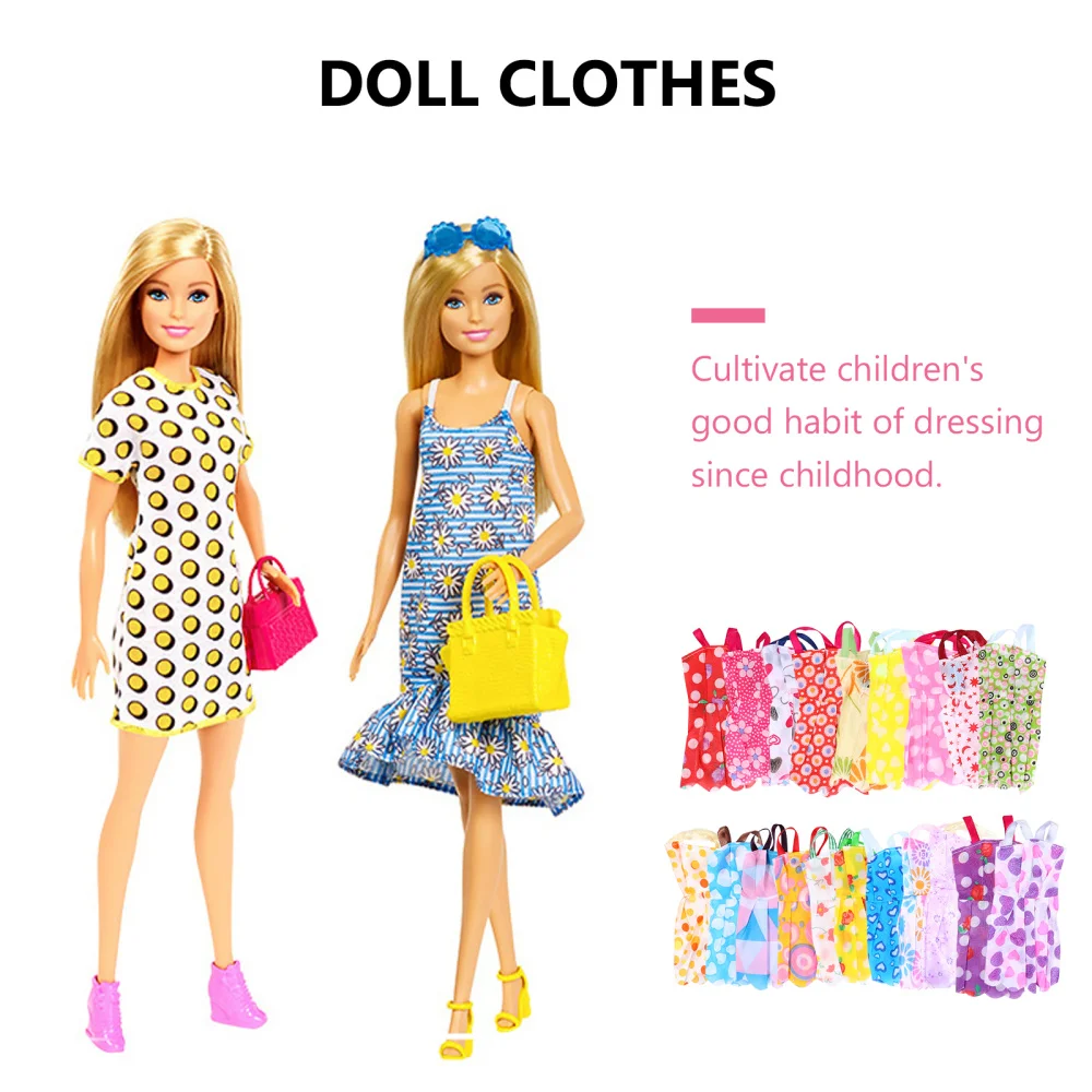 

20Pcs Exquisite Doll Clothes Funny Dressing Game Clothes 29cm Doll Accessories