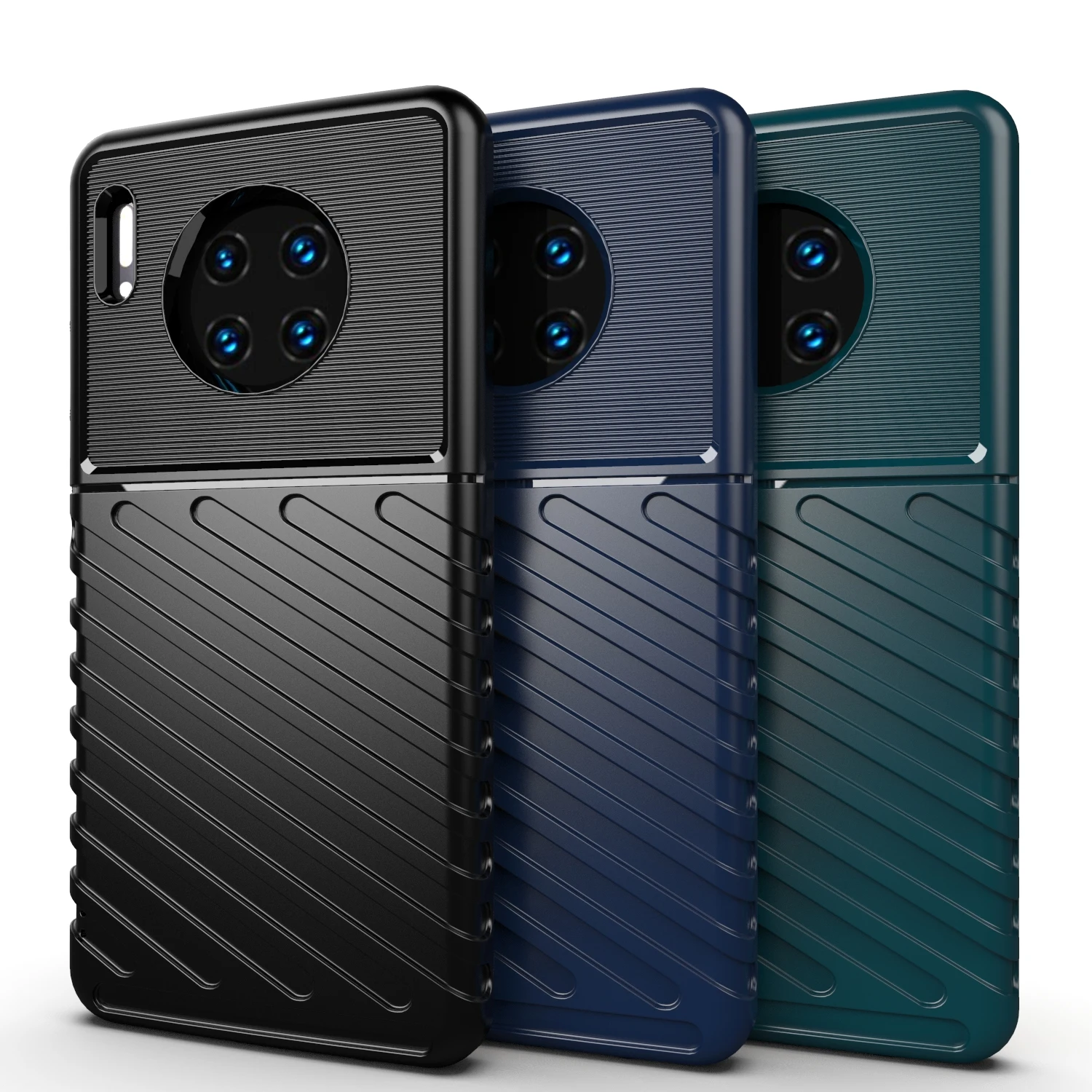 Мягкий силиконовый чехол с защитой от отпечатков пальцев для huawei mate 30 20 Pro RS Absorbtion