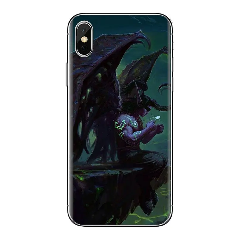 TPU Silicone Case For Oneplus 3T 5T 6T Nokia 2 3 5 6 8 9 230 3310 2.1 3.1 5.1 7 Plus 2017 2018 Illidan World of Warcraft WoW Art |