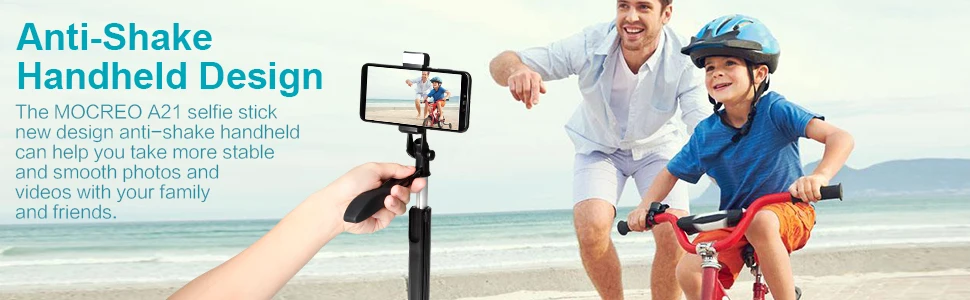 Bluetooth пульт дистанционного управления Gimbal стабилизация селфи палка со светодиодный светильник Запись видео штатив для iPhone& Andriod прямая трансляция