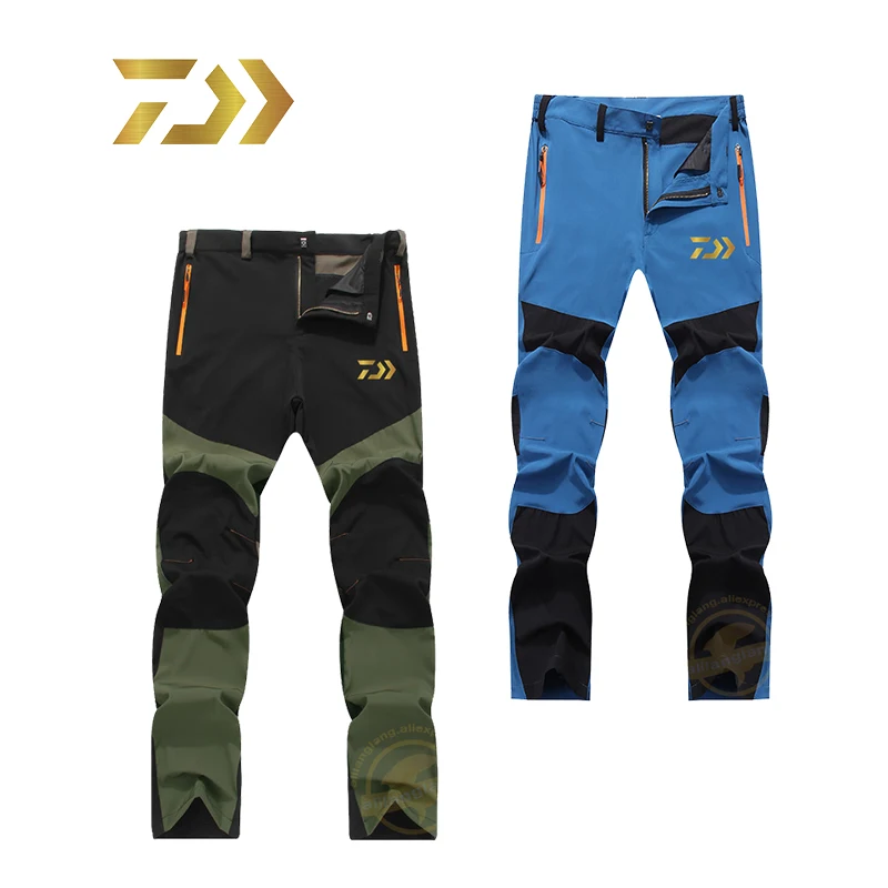 

Daiwa Outdoor Quick-drying Thin Cycling Sports Stretch Trousers Men's Windproof Breathable Spring Summer Hiking Fishing Pants