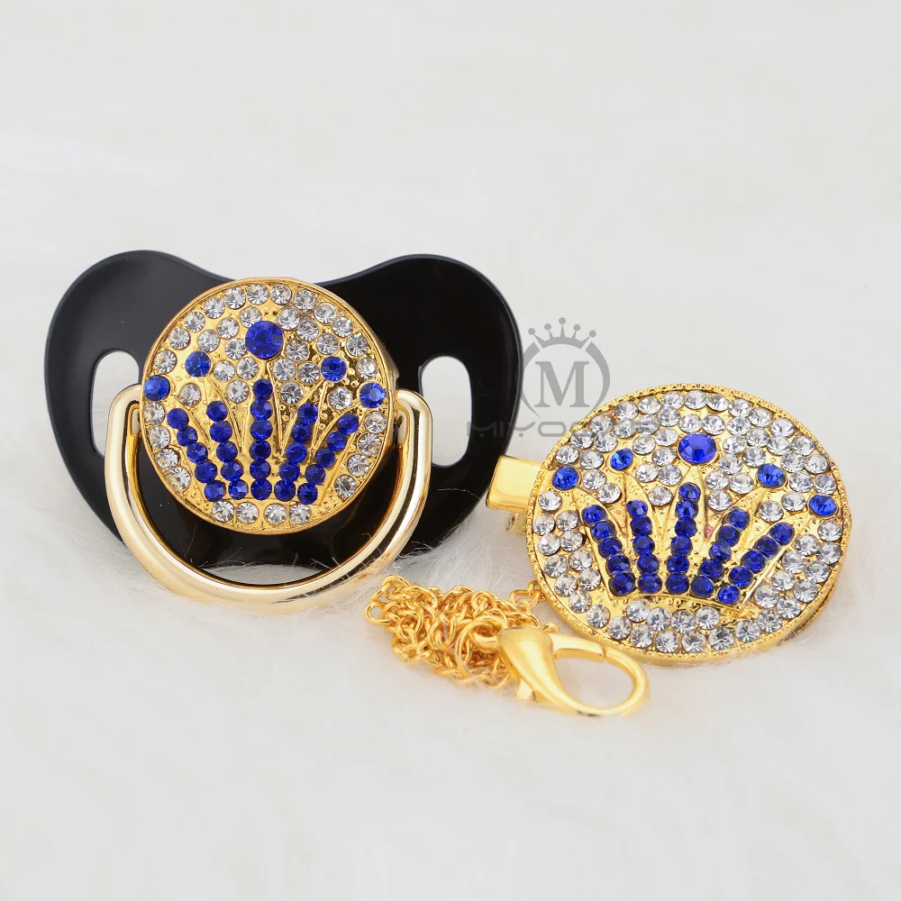 BLING all принцесса Корона соска и клип красочный уникальный дизайн SGS сертификат