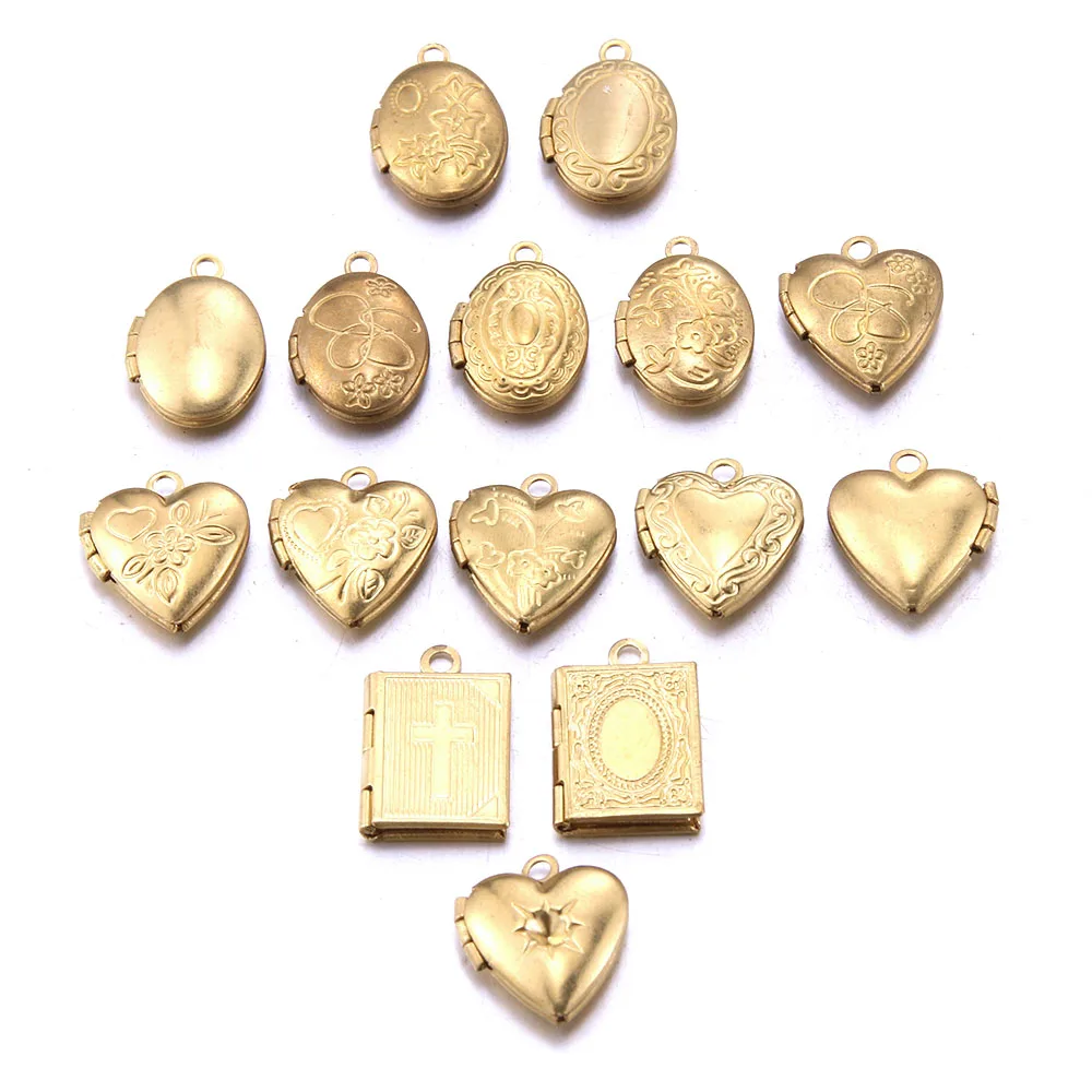 Медные аксессуары с лазерной гравировкой в форме сердца оптовая продажа женские