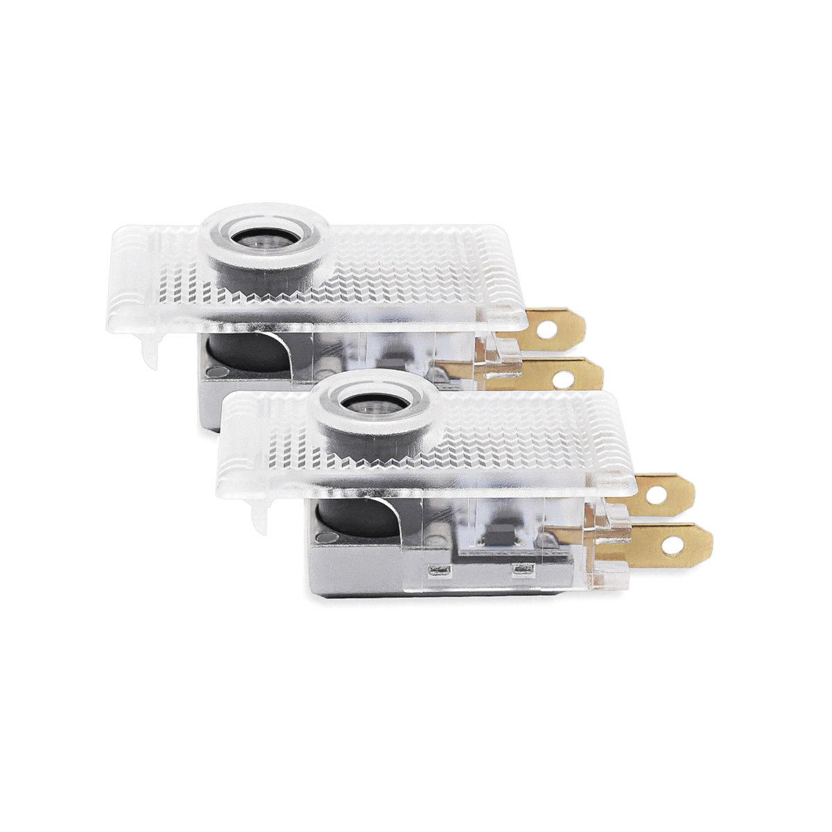 

2 Pcs Led Car Door Logo Ghost Light for Mercedes AMG Auto Emblem Laser Projector Welcome Lamp for Benz E-Class W210 Courtesy New