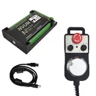 Nvum v2.1 USB 3-axis 4-осевой 5-осевой 6-axis mach3 motion контрольной картой и 6-осевой аварийной остановки электронный маховик ЧПУ комплект MPG
