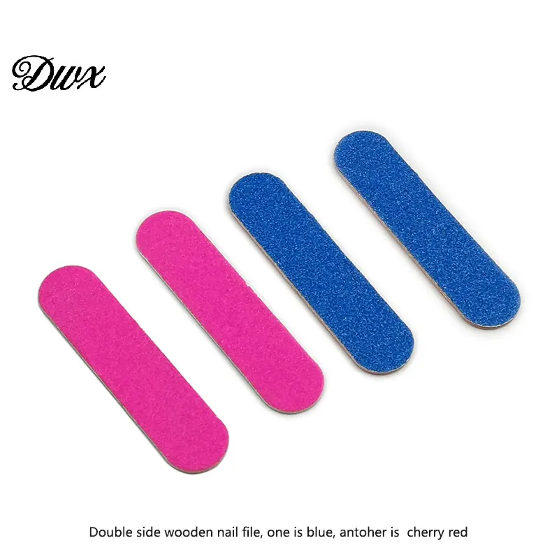 100 шт./лот одноразовая пилка для ногтей профессиональный мини буфер маникюра