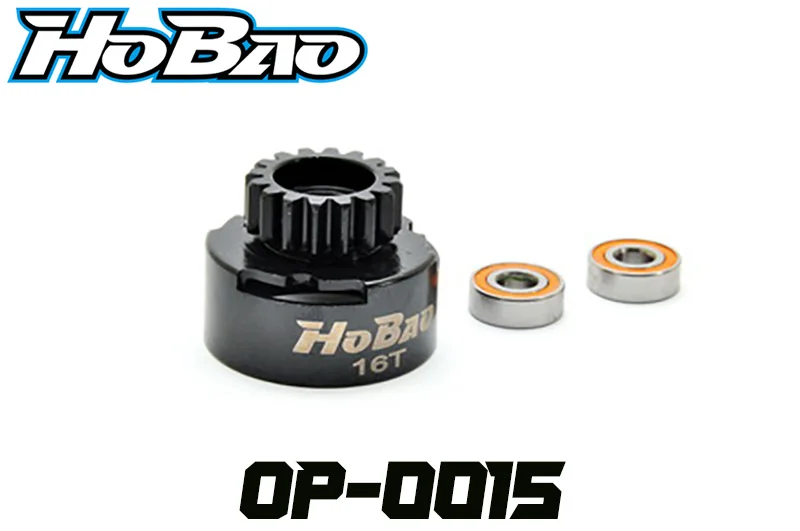 OFNA/HOBAO RACING OP-0015 CNC CLUTCH BELL 16T FOR 1/8 HYPER 