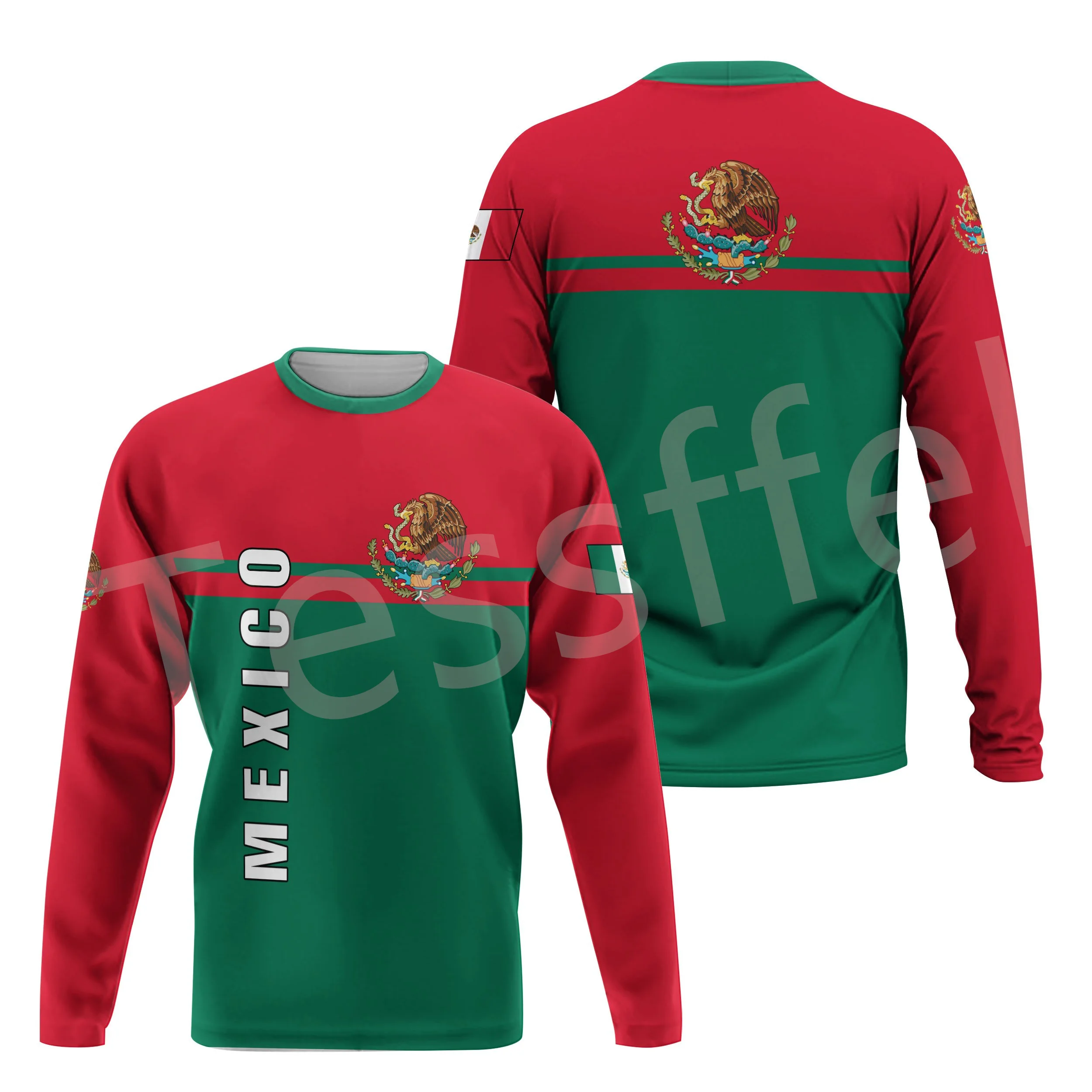 

Tessffel Mexico Country Flag Symbol NewFashion Men/Women 3Dprint Unisex Streetwear Casual Funny Hoodies Long Sleeve Pullover A-1