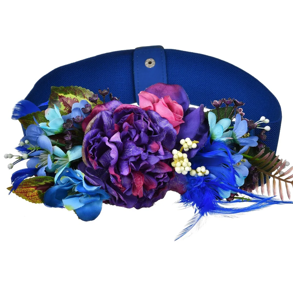 Модный женский эластичный широкий корсетный пояс для женщин со стеклянными