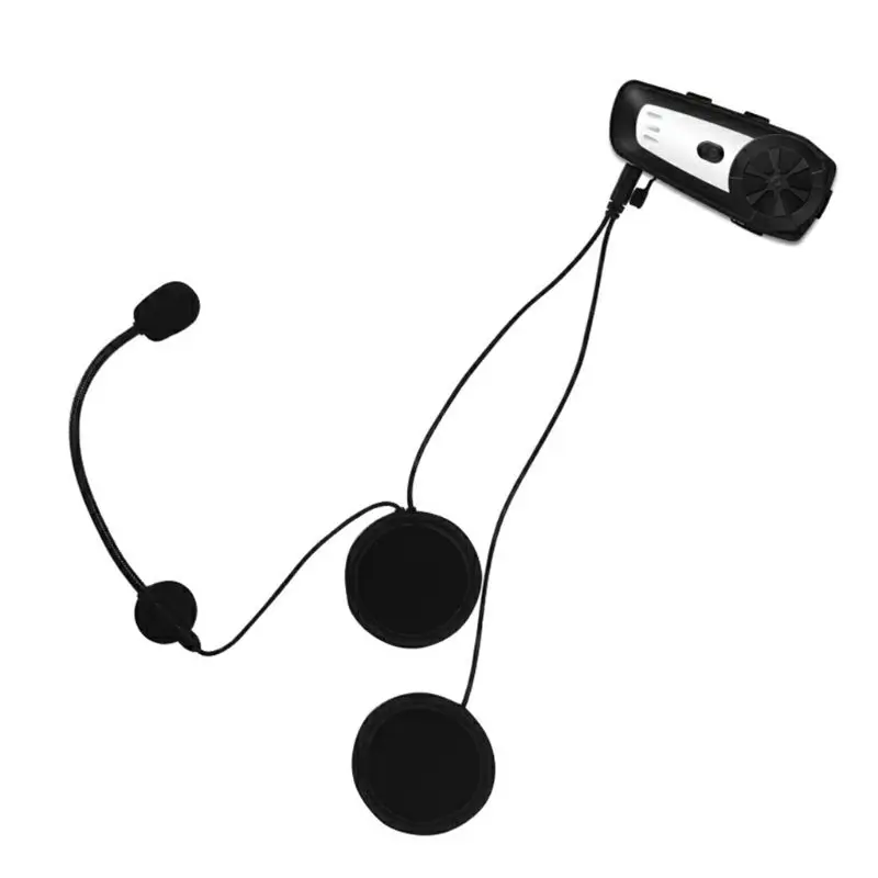 Мотоциклетный шлем Интерком M6 Bluetooth гарнитура Водонепроницаемый домофон