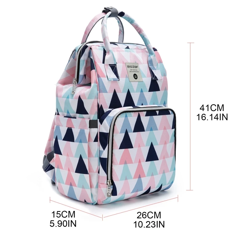 

Multifunction Waterproof Mother-baby Handbag Backpack Fashion Travel Nappy Bags Drop Ship