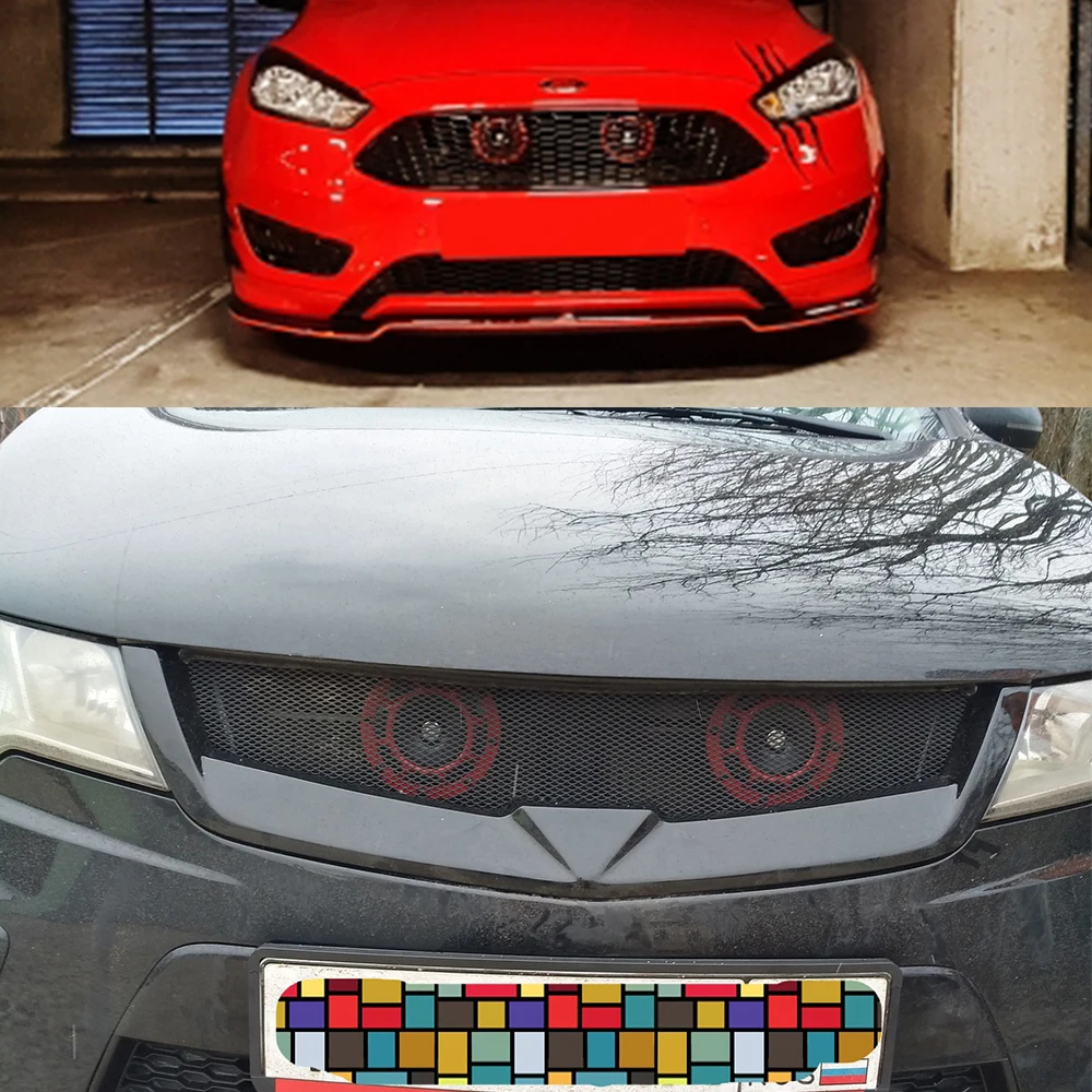 Автомобильный клаксон PMFC 2 шт. крепление радиатора двойной 12 в 139дб супер громкий