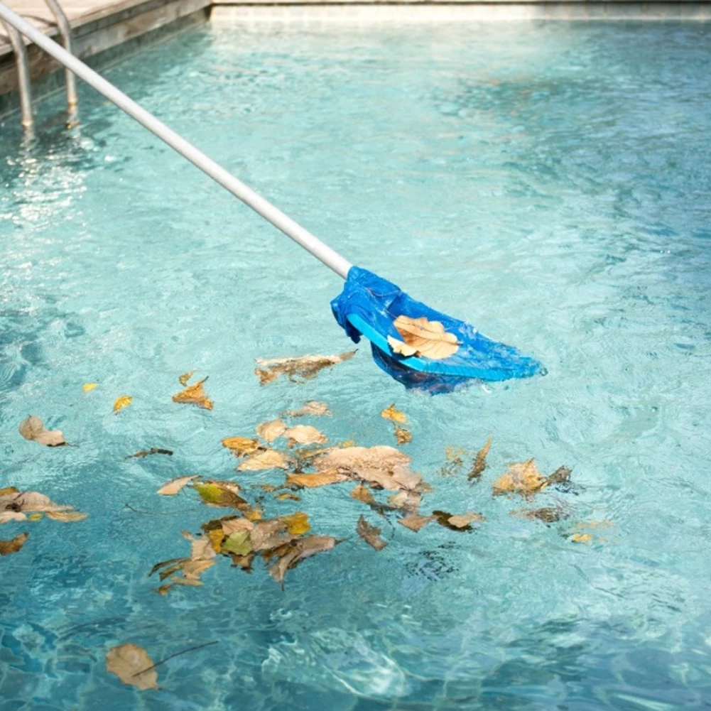 

4Pcs Pool Cleaning Kit Skimmer Net Gloves Pool Brushes Leave Catcher Mesh Pook Skimmer Swimming Pool Cleaning Accessories