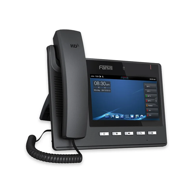 Fanvil C600 4 Гб флэш памяти Android видео телефон HD смартфон Поддержка трех вечеринок