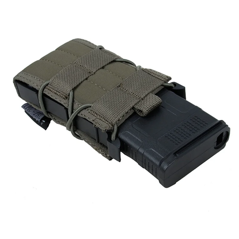 

TMC Tactical Assault Single Mag Pouch with MOLLE Clip Free Shipping TMC3359-RG