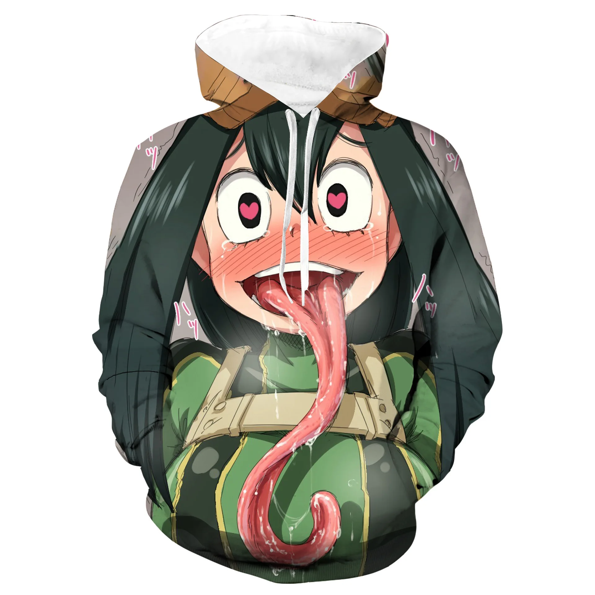

My Hero Academia OCHACO URARAKA Cosplay Hoodie 3D Print Costume Jacket Hoodie Sweatshirt Halloween Pullover Jersey