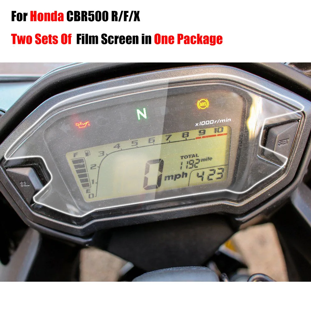 Износостойкая Гидрогелевая пленка CBR500X CBR500R CBR500F HD защита от царапин 2 шт./компл. |