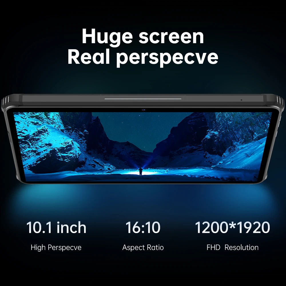 Oukitel 4G Net RT1 Rugged Tablet Phone 4GB+64GB 10000mAh 10.1&quot FHD Octa Core Android Camera 16MP +16MP | Мобильные телефоны и