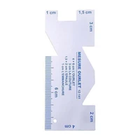 sewing ruler easy storage ultra thin design thickness multilateral aluminum ruler for diy sewing sewing ruler