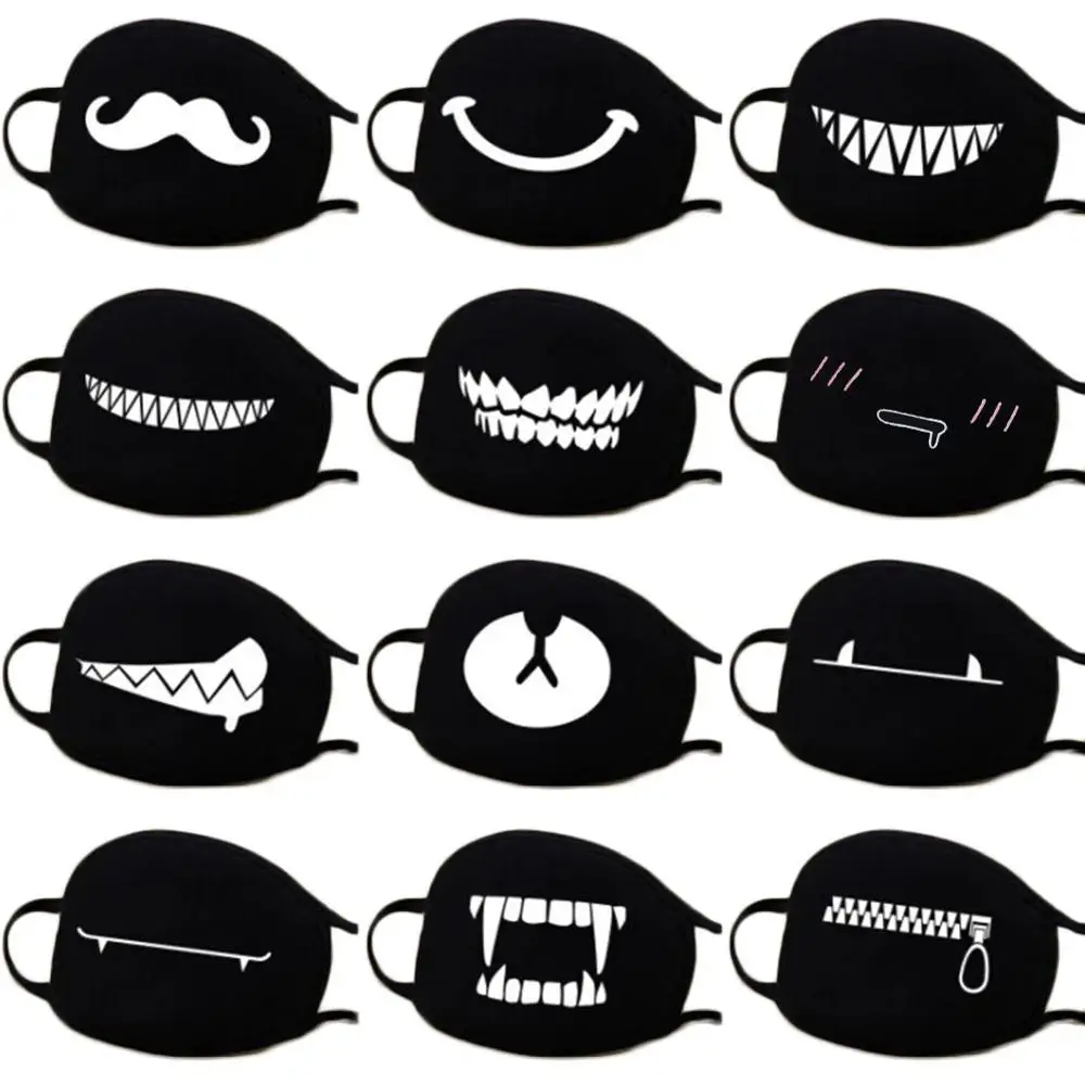 На день рождения с изображением героев мультфильмов для хлопковая маска