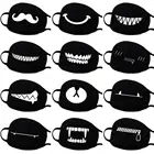 На день рождения с изображением героев мультфильмов, для хлопковая маска праздничные вечерние респиратор хлопок милый медведь Маска Камуфляж Анти-пыль муфельная печь Respiraton