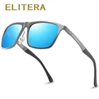 ELITERA, квадратные поляризованные солнцезащитные очки, мужские, для улицы, для вождения, солнцезащитные очки, мужские, алюминиево-магниевая оправа