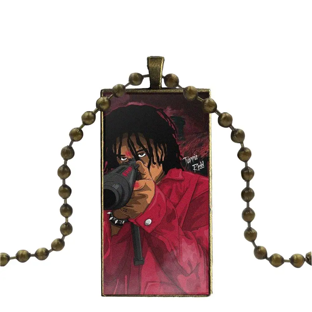 Для женщин дети стекло кабошон чокер кулон прямоугольное ожерелье бронзового