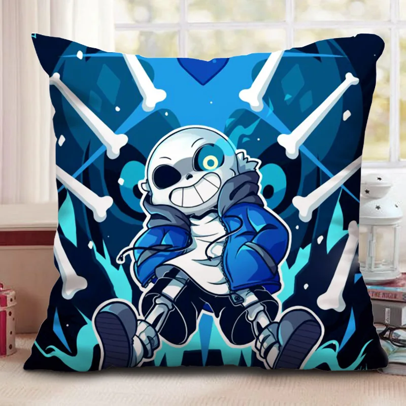 

3D Game Undertale Sans Papyrus Pillow Cushion Cute Doulble Side Printed Peach skin Home Halloween Costumes