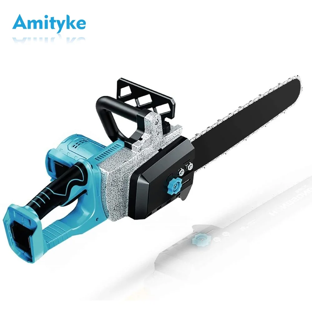

2000W Electric Saw Rechargeable Chainsaw Bracket Angle Grinder Chain Saw Lithium ion Makita 18v Battery Woodworking Power Tool