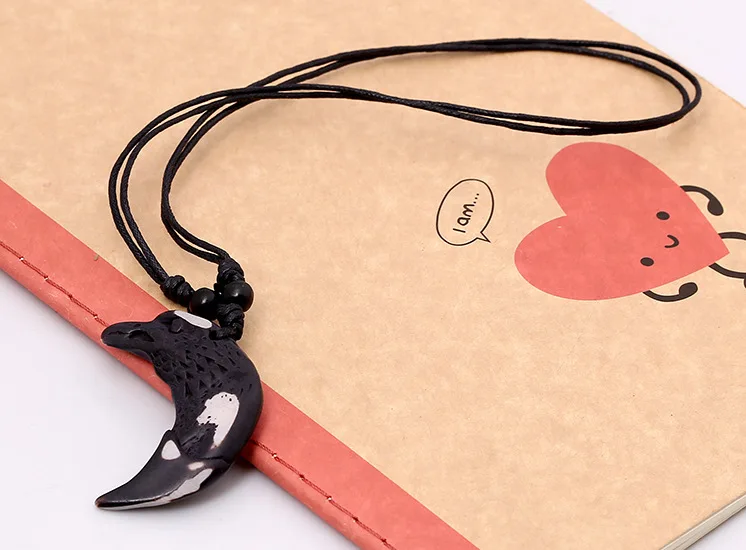 Модное винтажное ожерелье с подвеской в виде орла стиле панк Очаровательная цепь